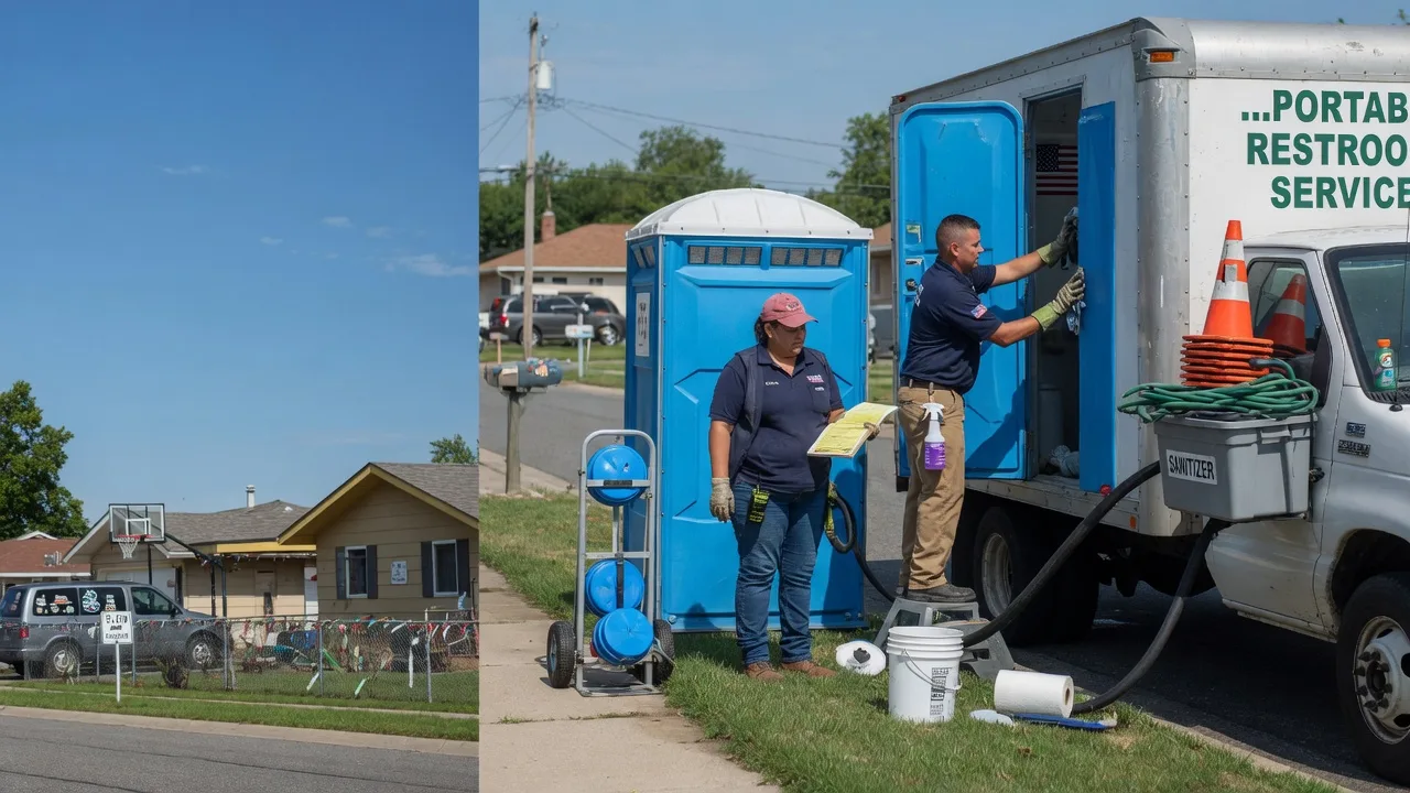 Portable Toilet Rental in Oakville, IN near me